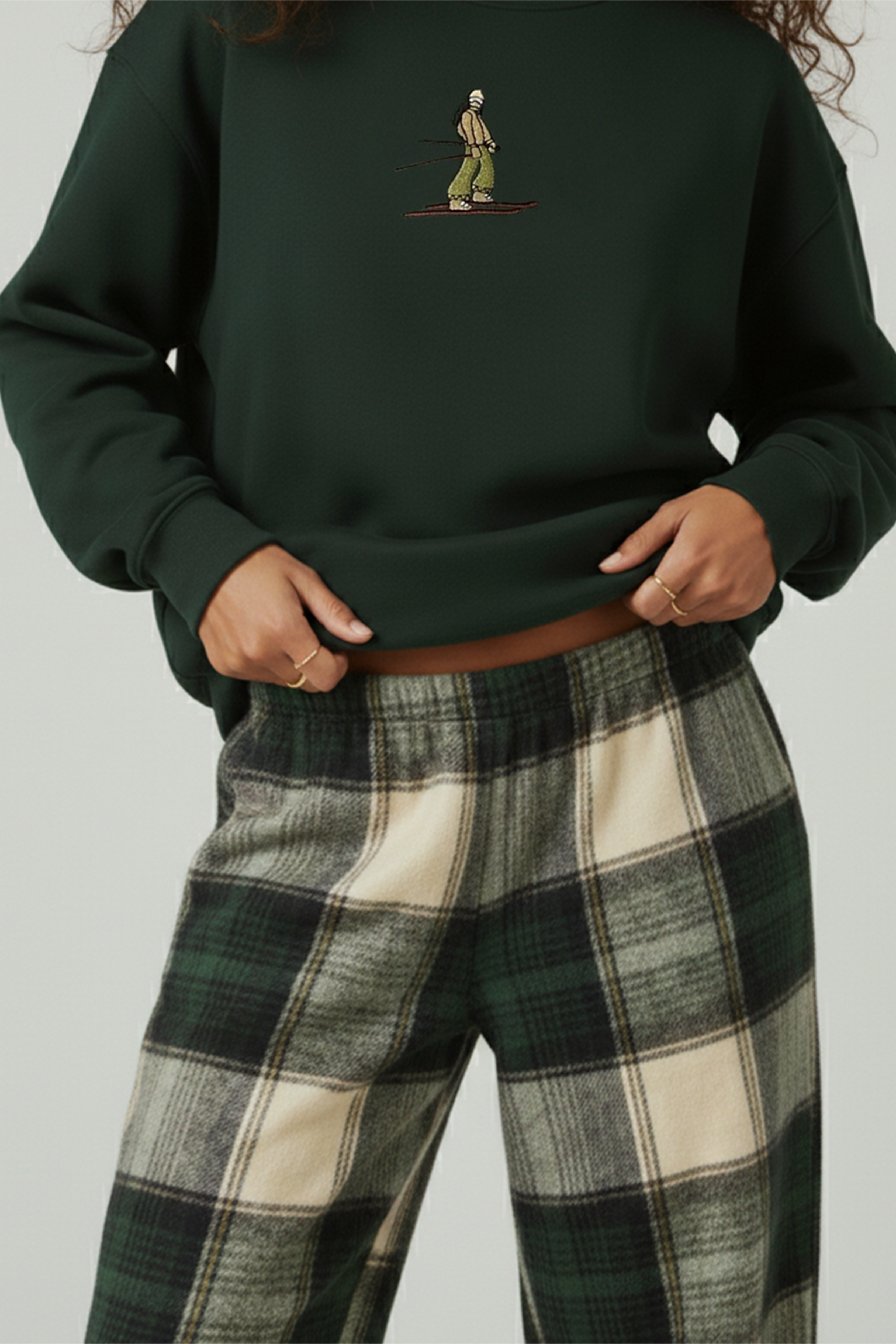 The Ski Lodge Set in Olive