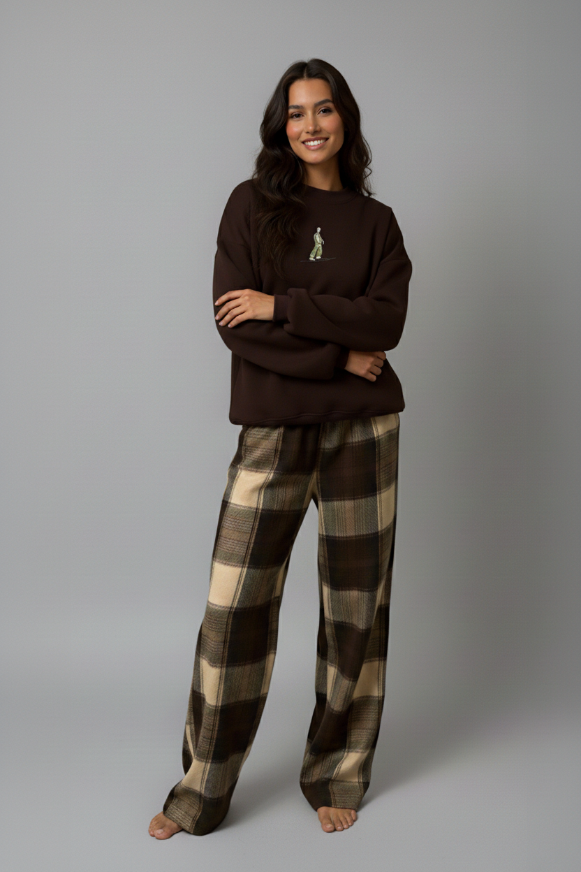 The Ski Lodge Set in Umber